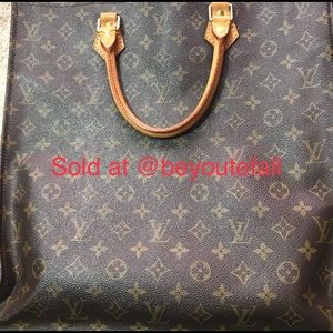 Louis Vuitton Sac flat tote bag